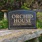 Curved Top Engraved Sign