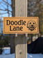 FUNDRAISER FOR A LITTLE AT A TIME: Custom Engraved Wood PET SIGN | Sign for Pets