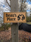 FUNDRAISER FOR A LITTLE AT A TIME: Custom Engraved Wood PET SIGN | Sign for Pets
