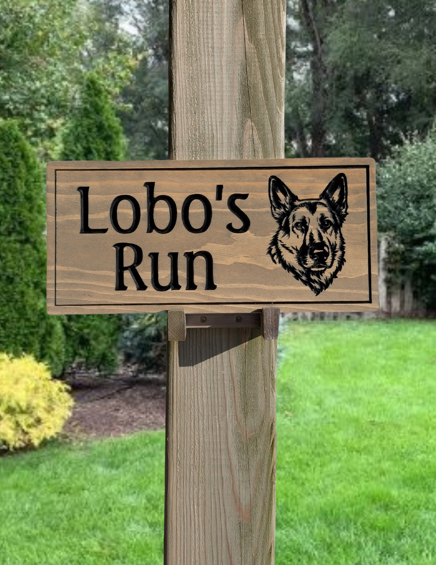 FUNDRAISER FOR A LITTLE AT A TIME: Custom Engraved Wood PET SIGN | Sign for Pets