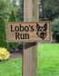 FUNDRAISER FOR A LITTLE AT A TIME: Custom Engraved Wood PET SIGN | Sign for Pets