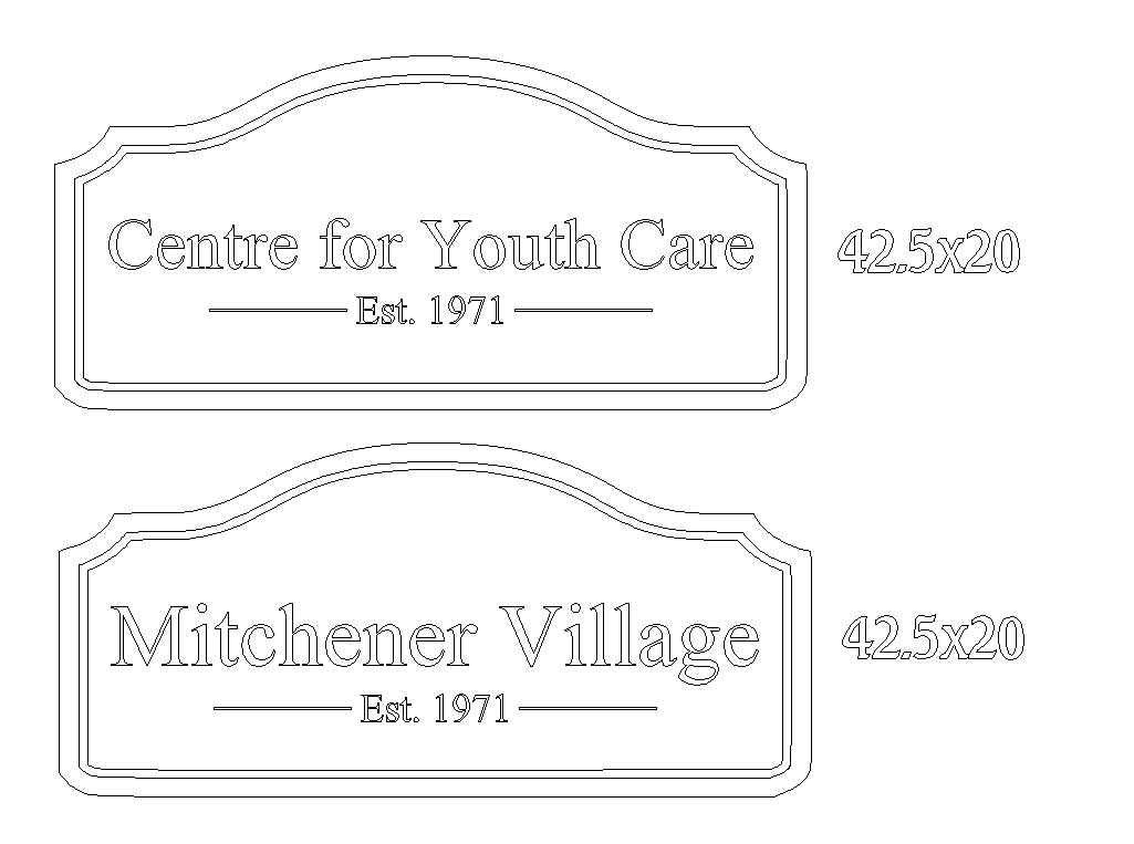 Centre for Youth Care Signs