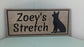 Wooden Engraved Rectangle Sign