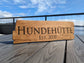 Wooden Engraved Rustic Style Sign - Style One