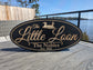 Wooden Engraved Double Sided Sign