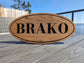 Wooden Engraved Double Sided Sign