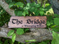 Wooden Engraved Rustic Style Sign - Style One