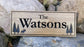 Wooden Engraved Rectangle Sign - Wider Style