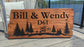 Wooden Engraved Address Sign