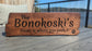 Wooden Engraved Rustic Style Sign - Style One